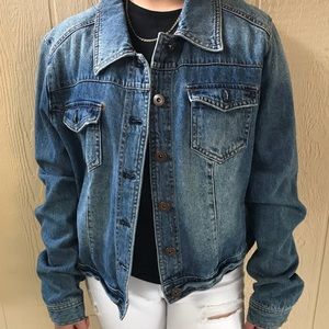 Jean jacket, mint condition.
